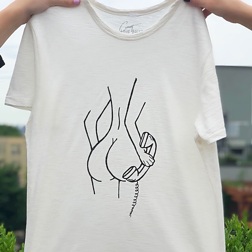 Booty Call Graphic Tee - Picture 1 of 3